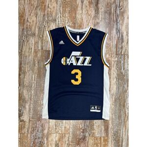 Adidas Utah Jazz Trey Burke #3 NBA Basketball Jersey Men's Medium *See Info*